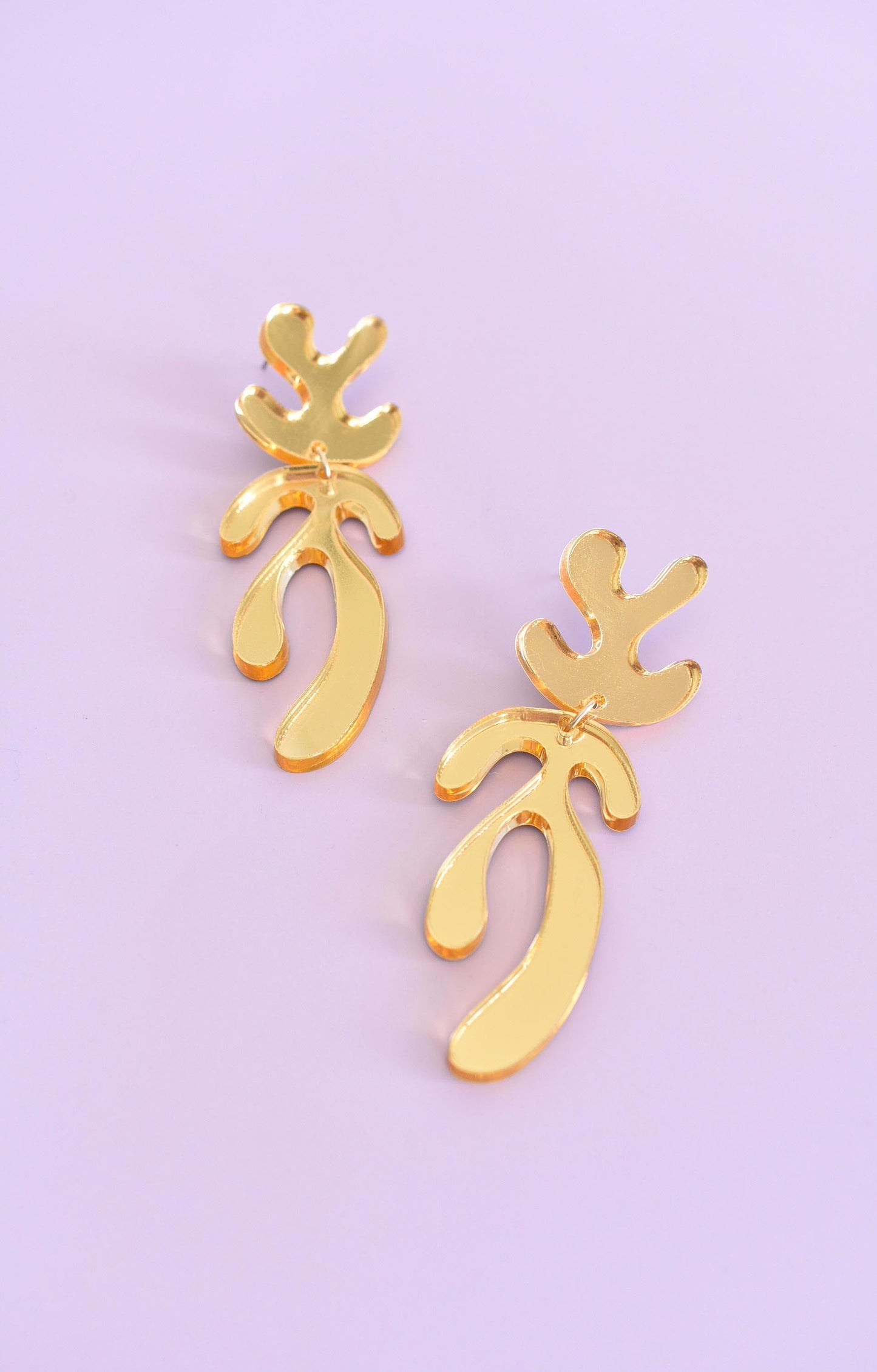 DRIPPY DOODLE STATEMENT EARRINGS
