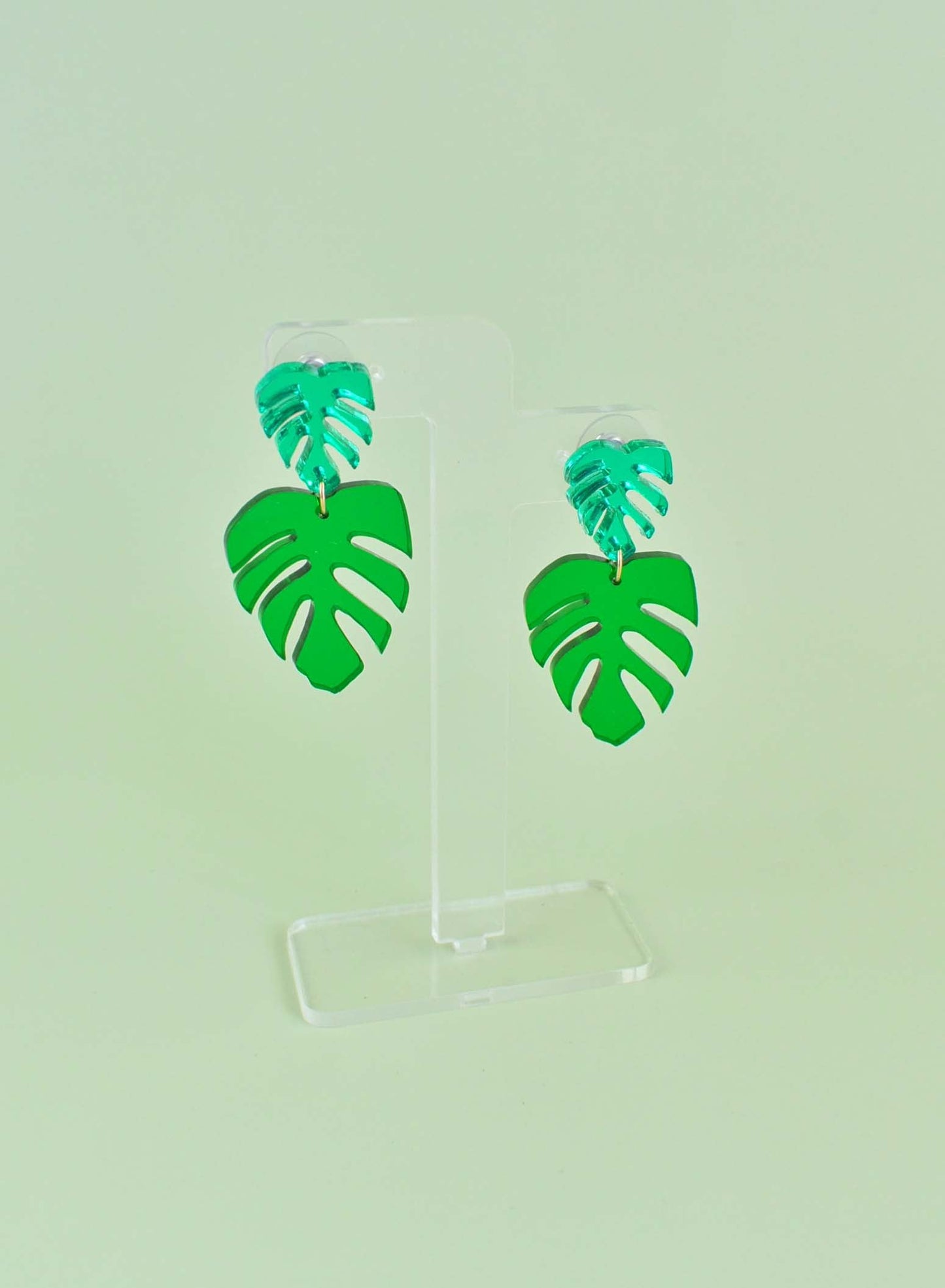 MONSTERA STATEMENT EARRINGS
