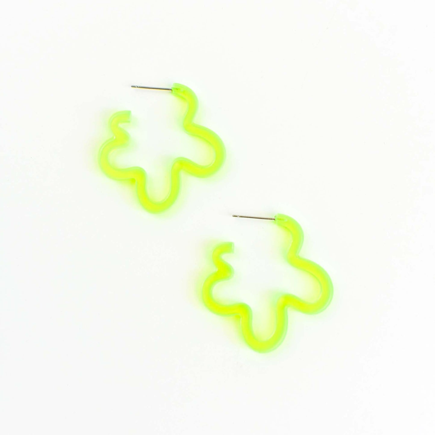 DOODLE 3 HOOP EARRINGS