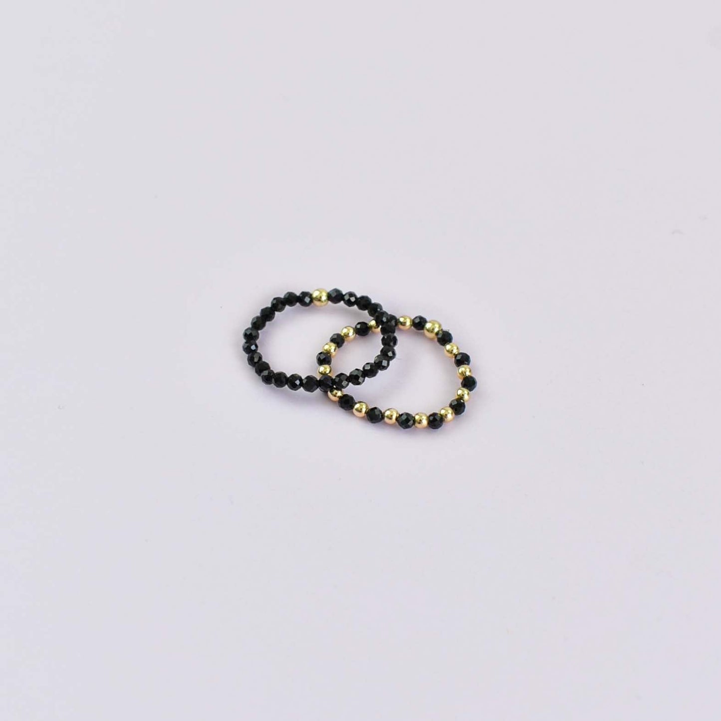 BLACK AGATE RING