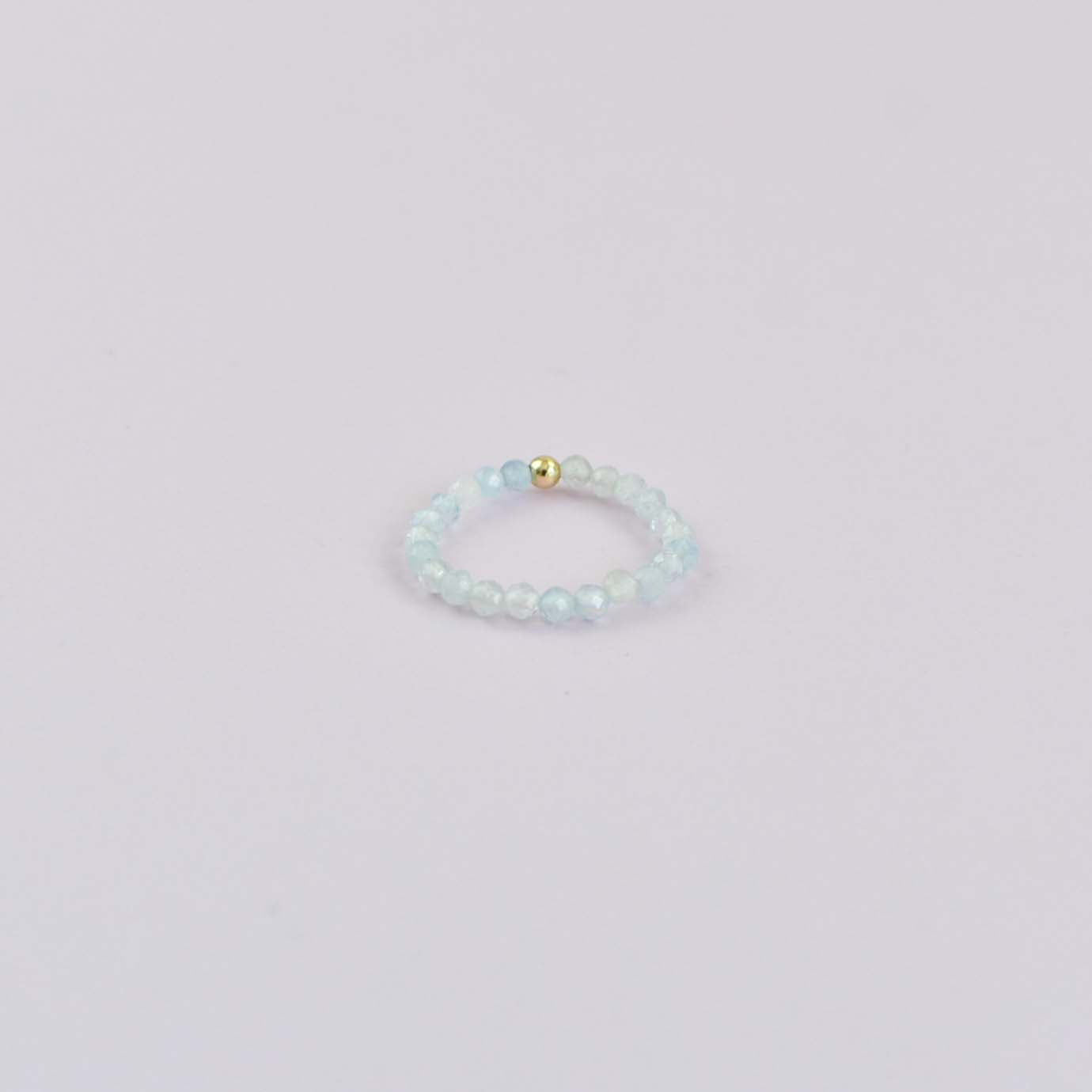 AQUAMARINE GEMSTONE RING