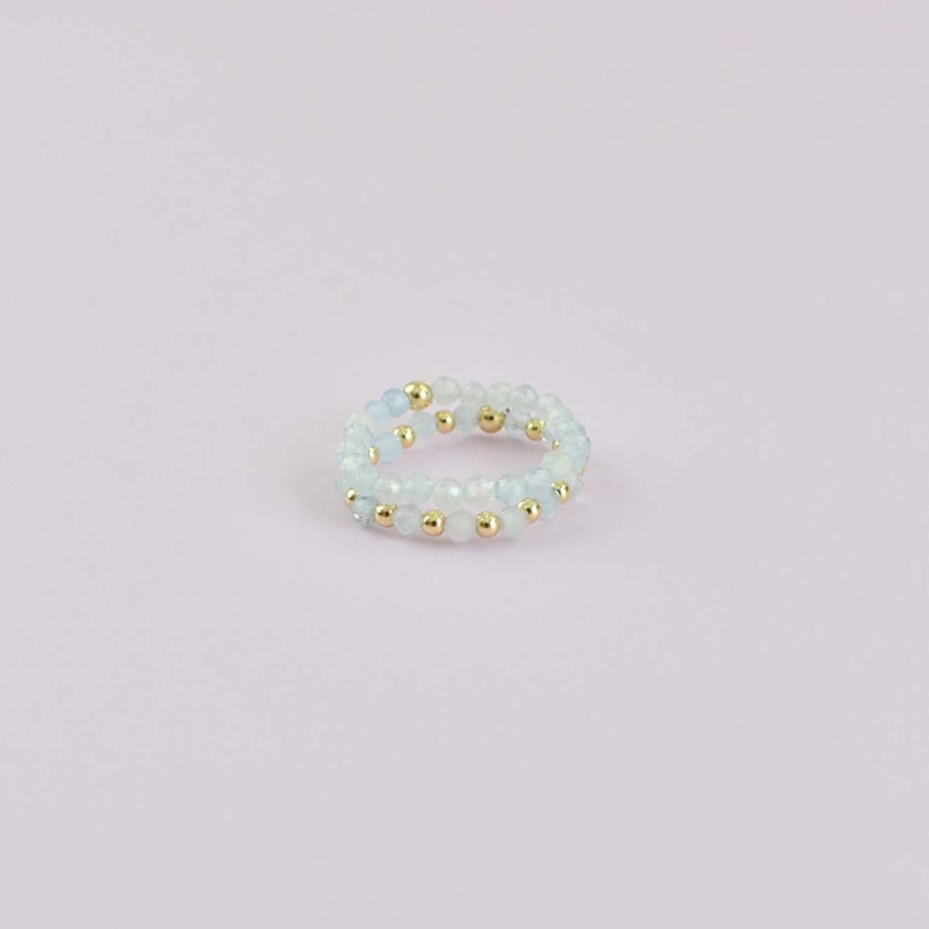 AQUAMARINE GEMSTONE RING