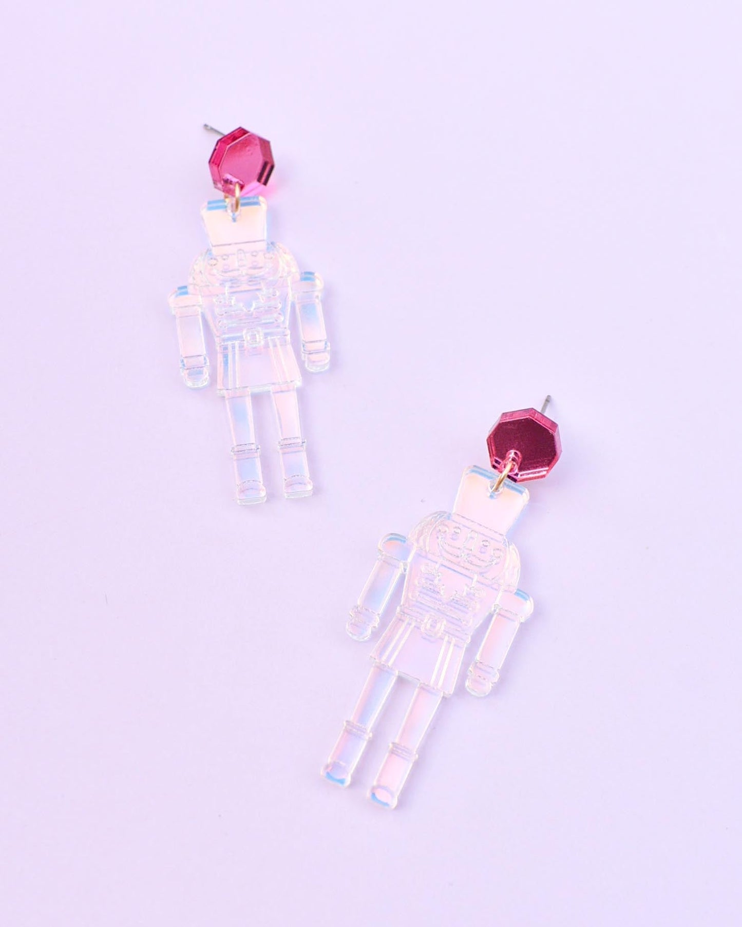 NUTCRACKER DANGLE EARRINGS