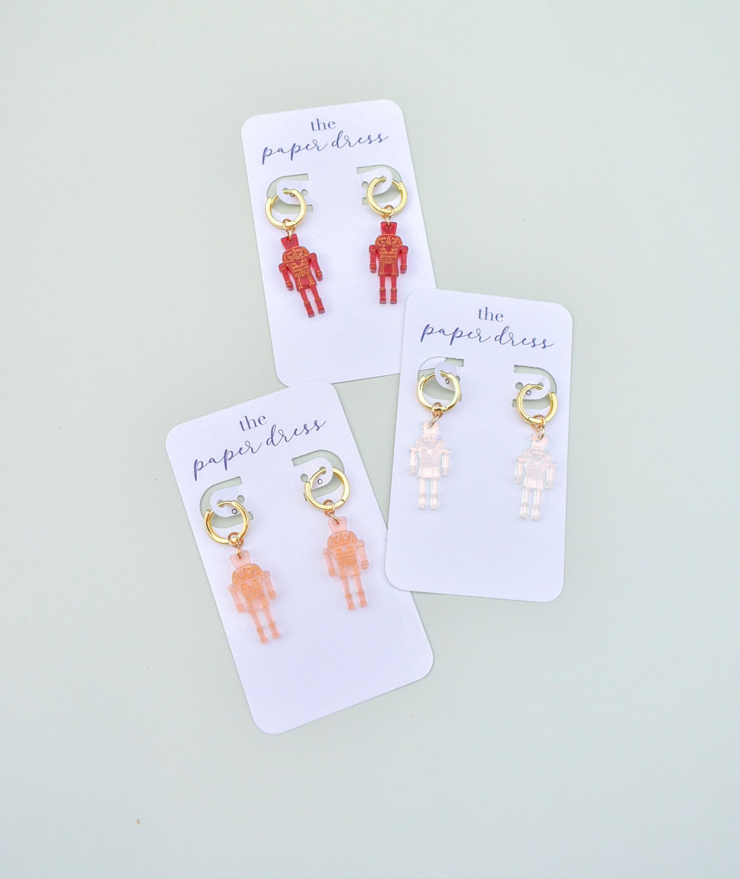 NUTCRACKER CHARM HUGGIES