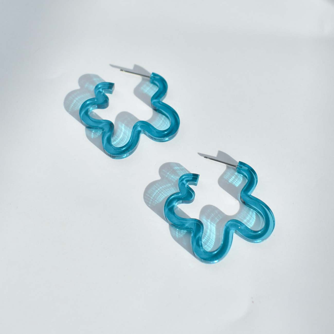 DOODLE 3 HOOP EARRINGS