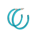 JADE HOOP EARRINGS