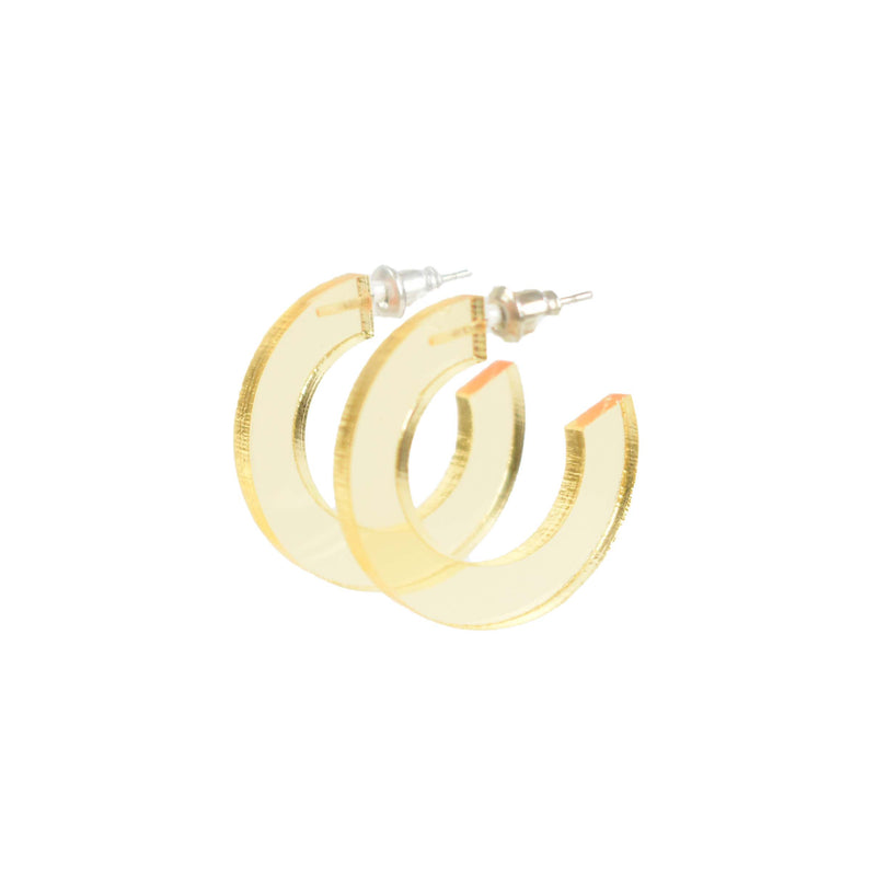 GOLD HOOP EARRINGS