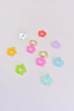 DAISY CHARM HOOPS