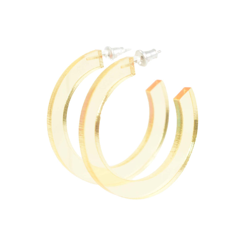 GOLD HOOP EARRINGS