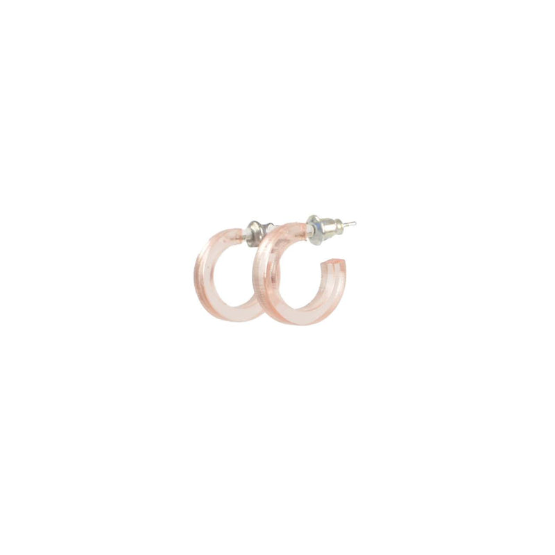 ROSE GOLD HOOP EARRINGS